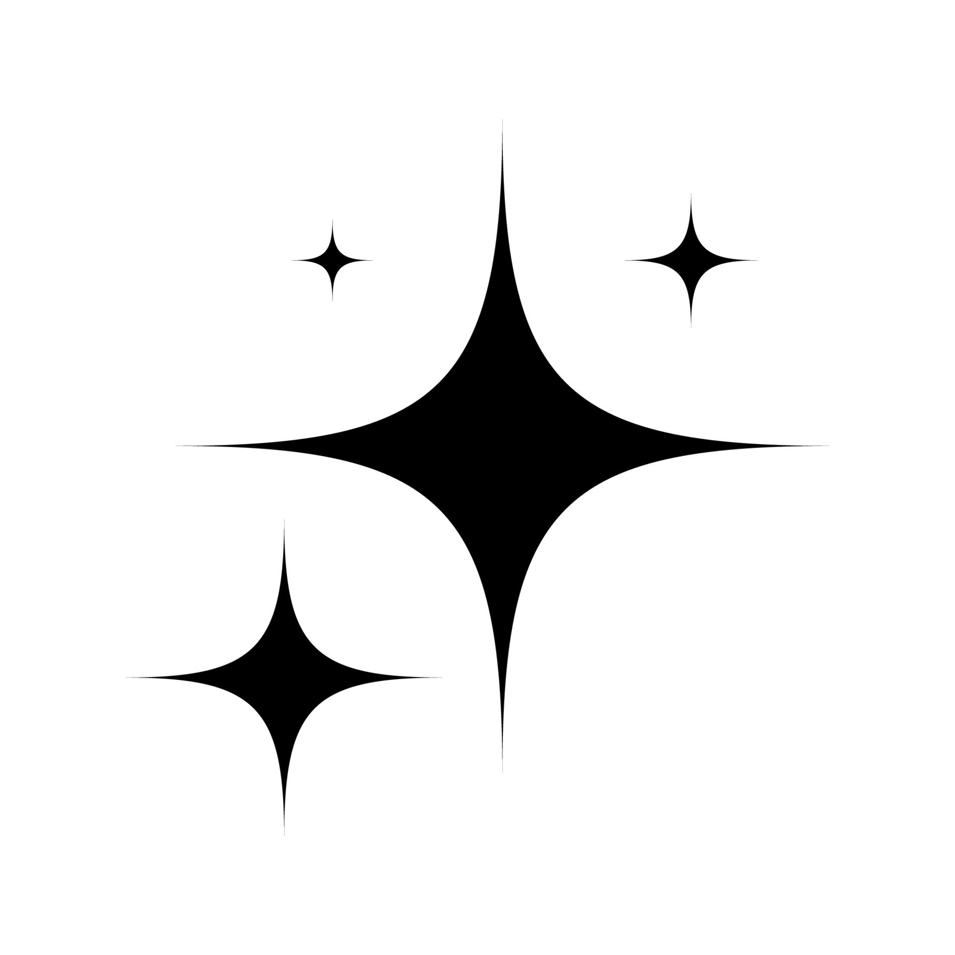 Sparkle star vector icon isoalated on white background. 27521064 Vector