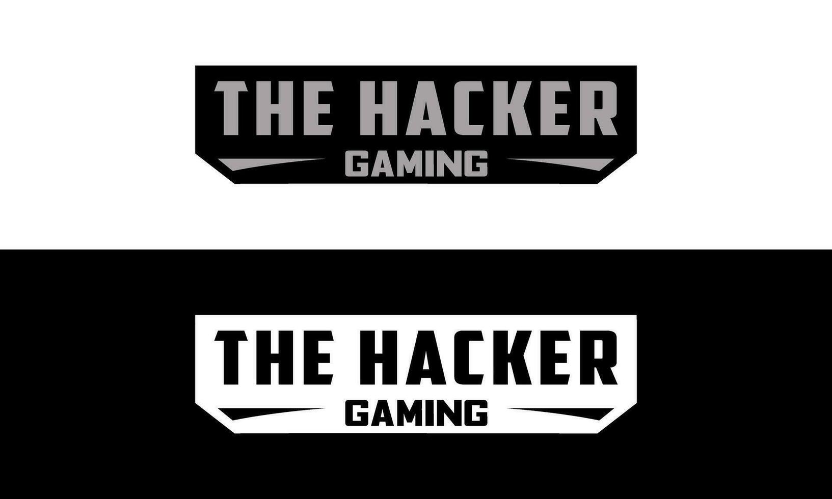 The hacker gaming icon design vector. Hacker design vector. vector