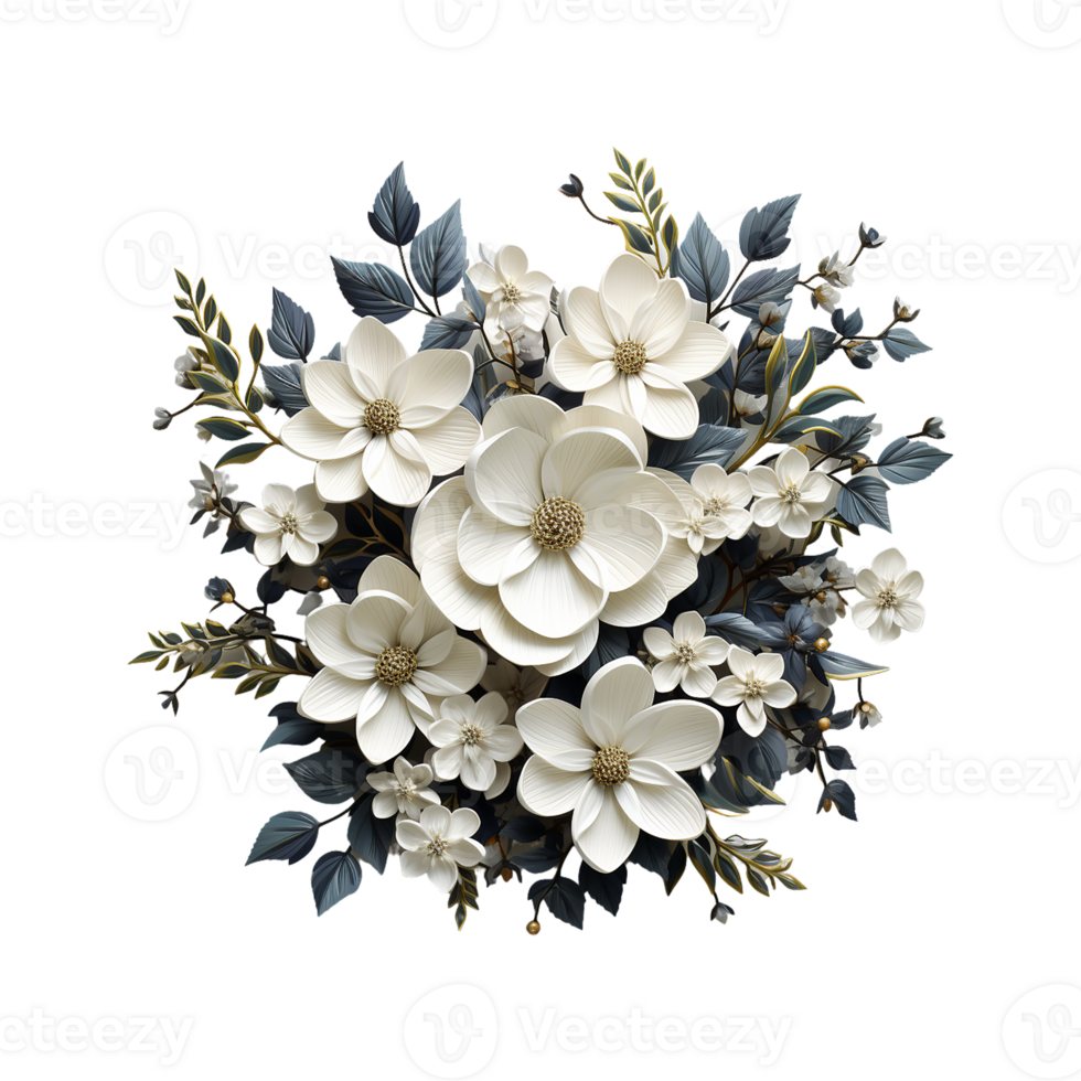 Flower Png, Flower Transparent Background AI Generative png