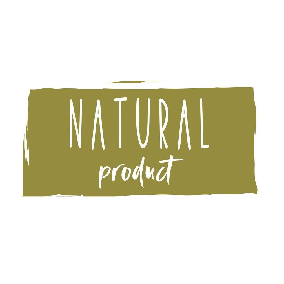 Fresh, organic, vegan, gluten free, eco friendly, locally grown, healthy food stickers. Vegan food logo labels and tags. Natural products signs in hand drawn style. vector