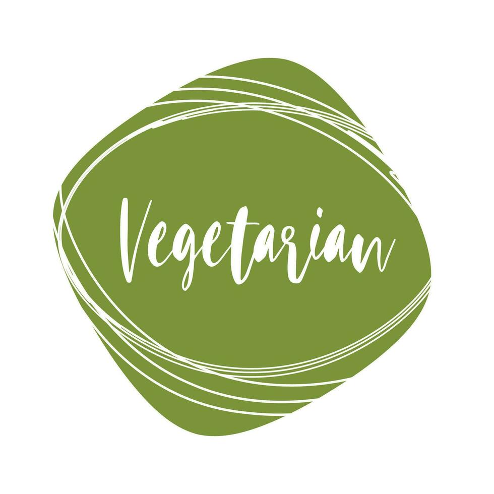 eco, bio, plantilla de pegatinas de comida vegana, logotipo con hojas para productos orgánicos y ecológicos. pegatinas ecológicas para etiquetar paquetes, alimentos, cosméticos. estilo dibujado a mano. vector