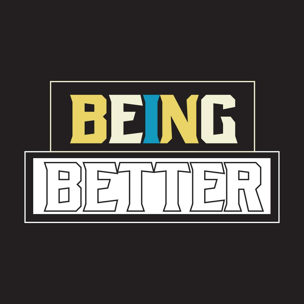 Motivational and inspirational quotes lettering text typography dark t shirt design on black background vector