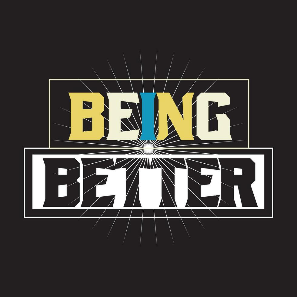 Motivational and inspirational quotes lettering text typography dark t shirt design on black background vector