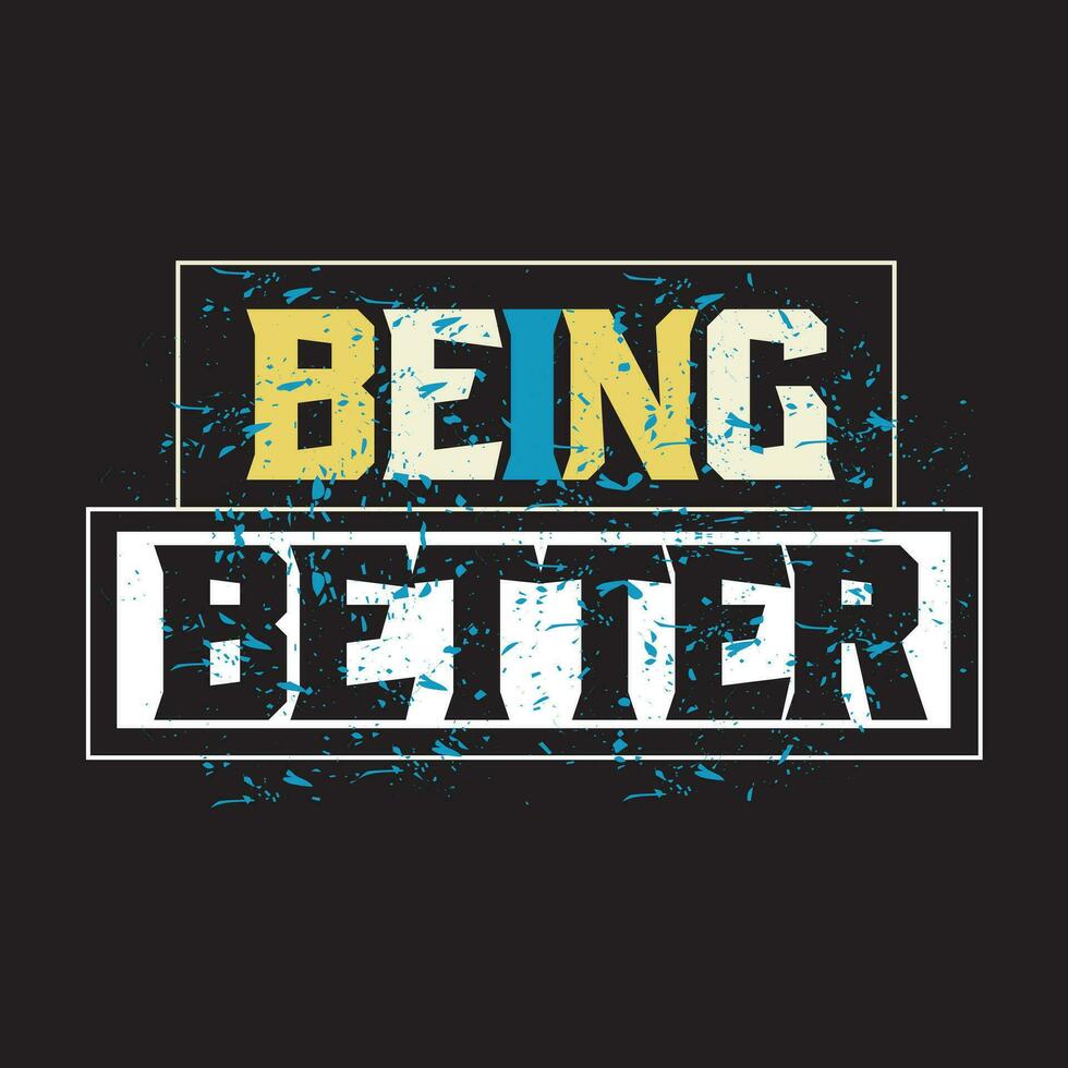 Motivational and inspirational quotes lettering text typography dark t shirt design on black background vector