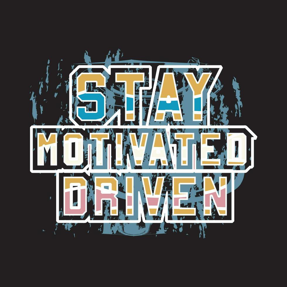 Motivational and inspirational quotes lettering text typography dark t shirt design on black background vector