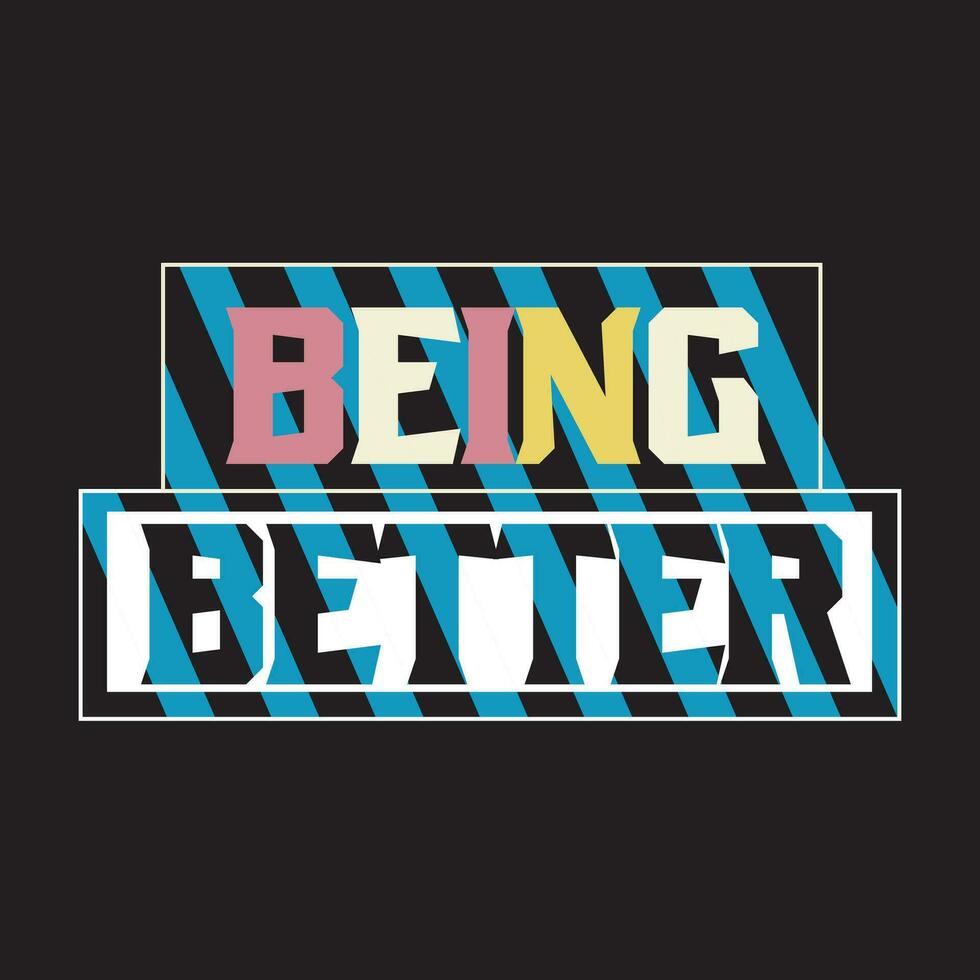 Motivational and inspirational quotes lettering text typography dark t shirt design on black background vector