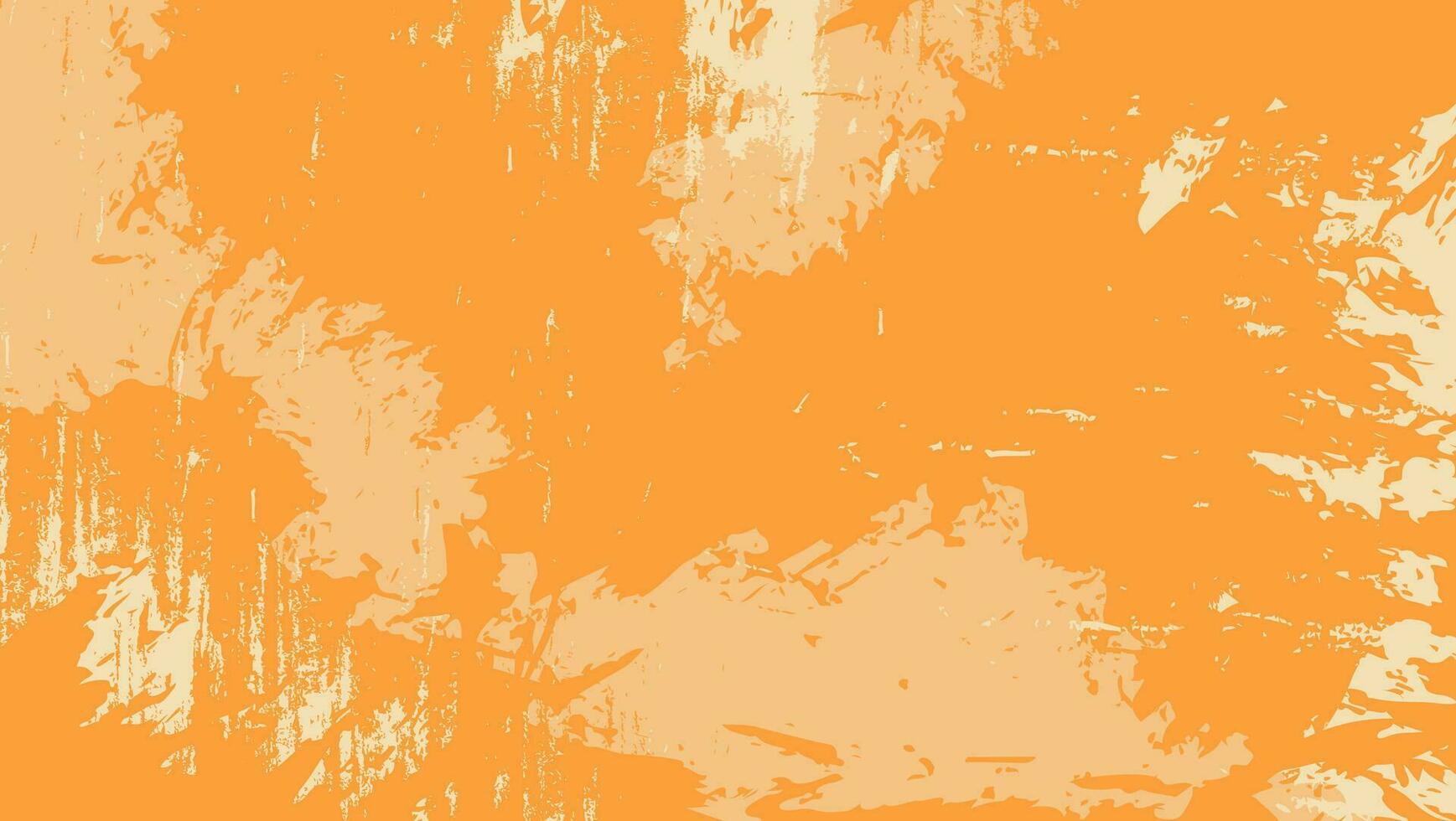 Abstract Orange Rough Grunge Texture Background Design vector