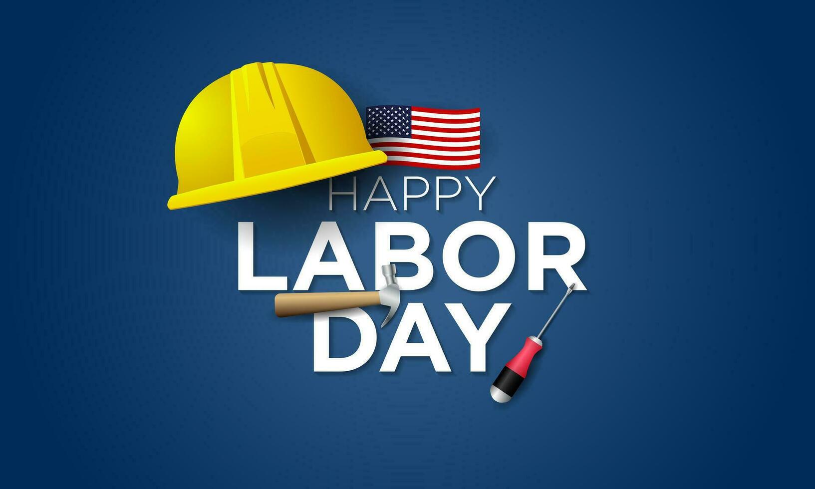 Labor Day Background Design. vector