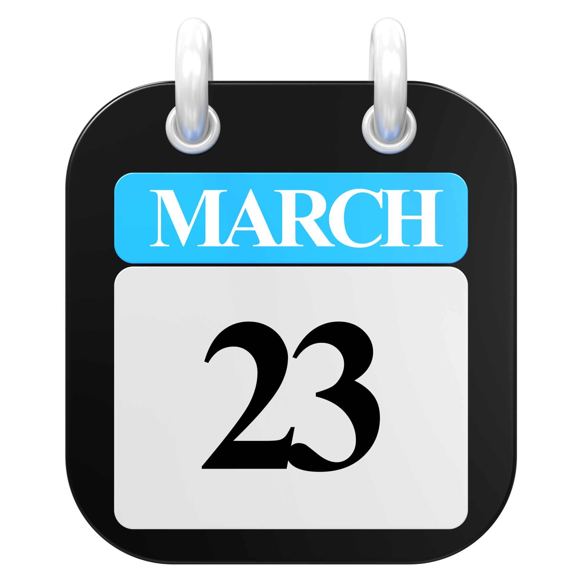 March 23rd Calendar Icon Png 27524666 Png