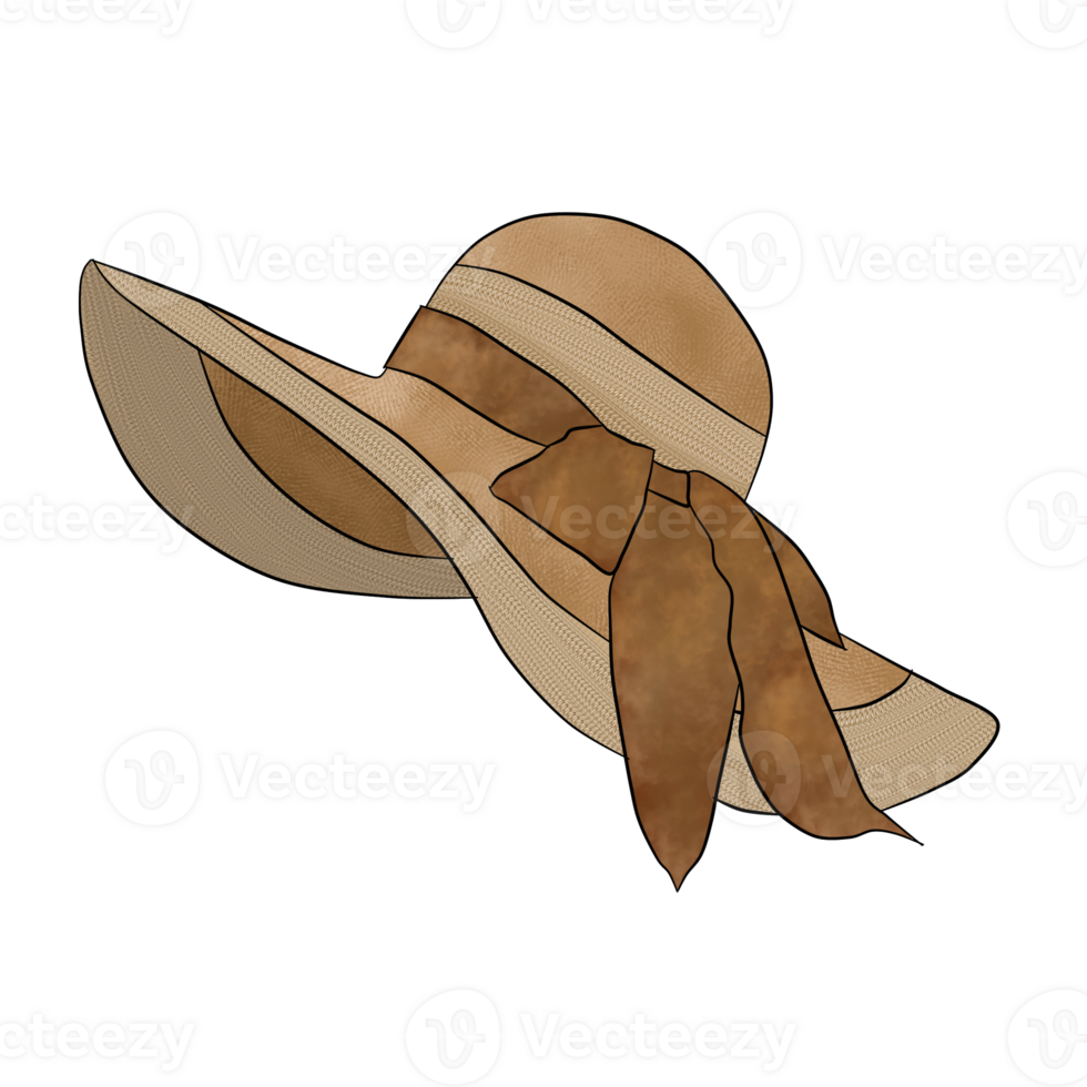 Summer Hat Illustration png