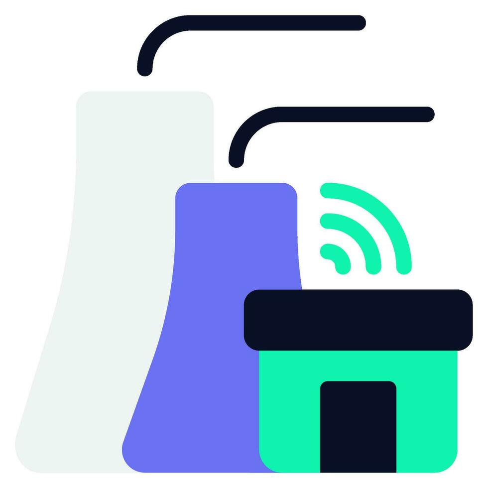 Smart Grid Icon vector