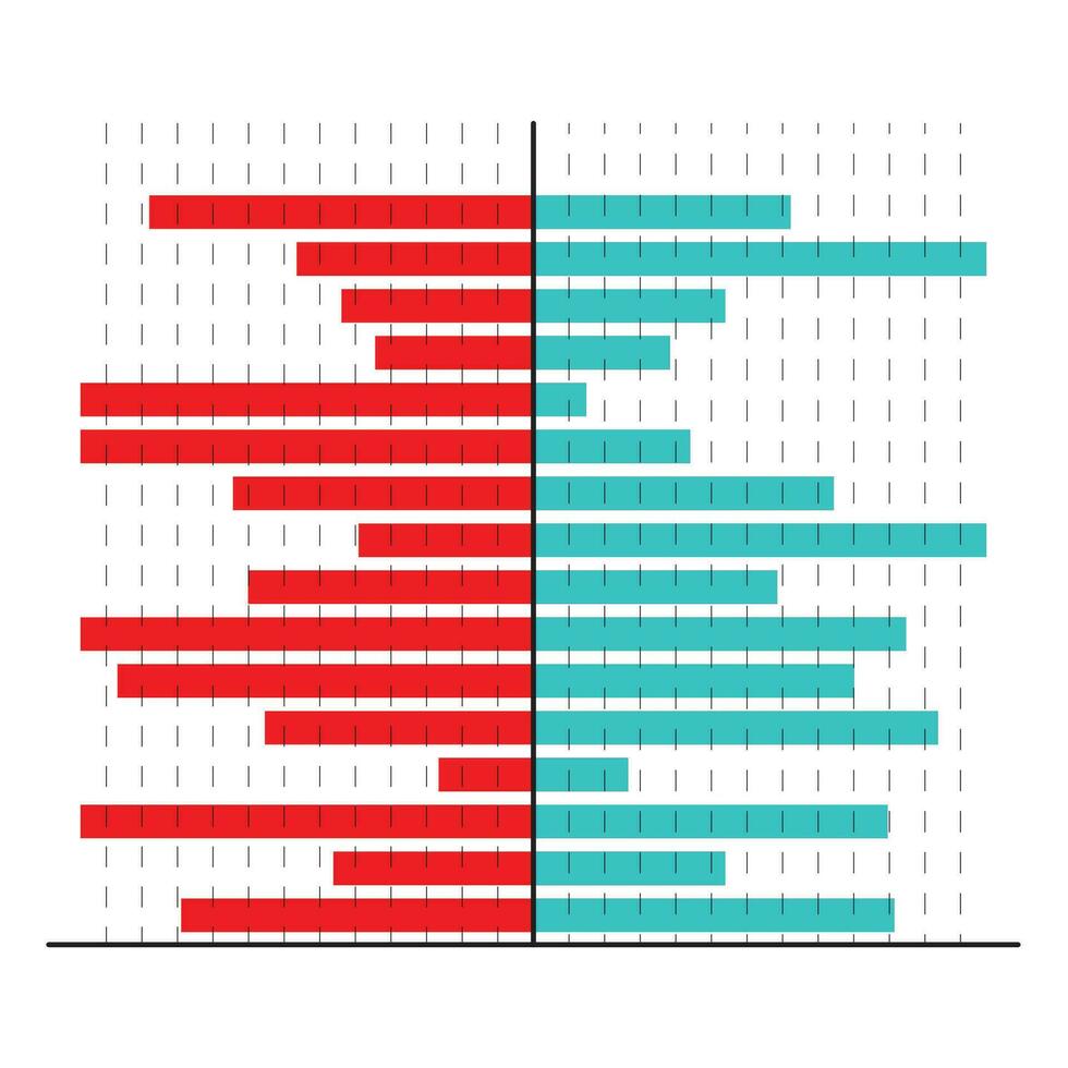 Icon chart color. Financial data info economic. Vector illustration
