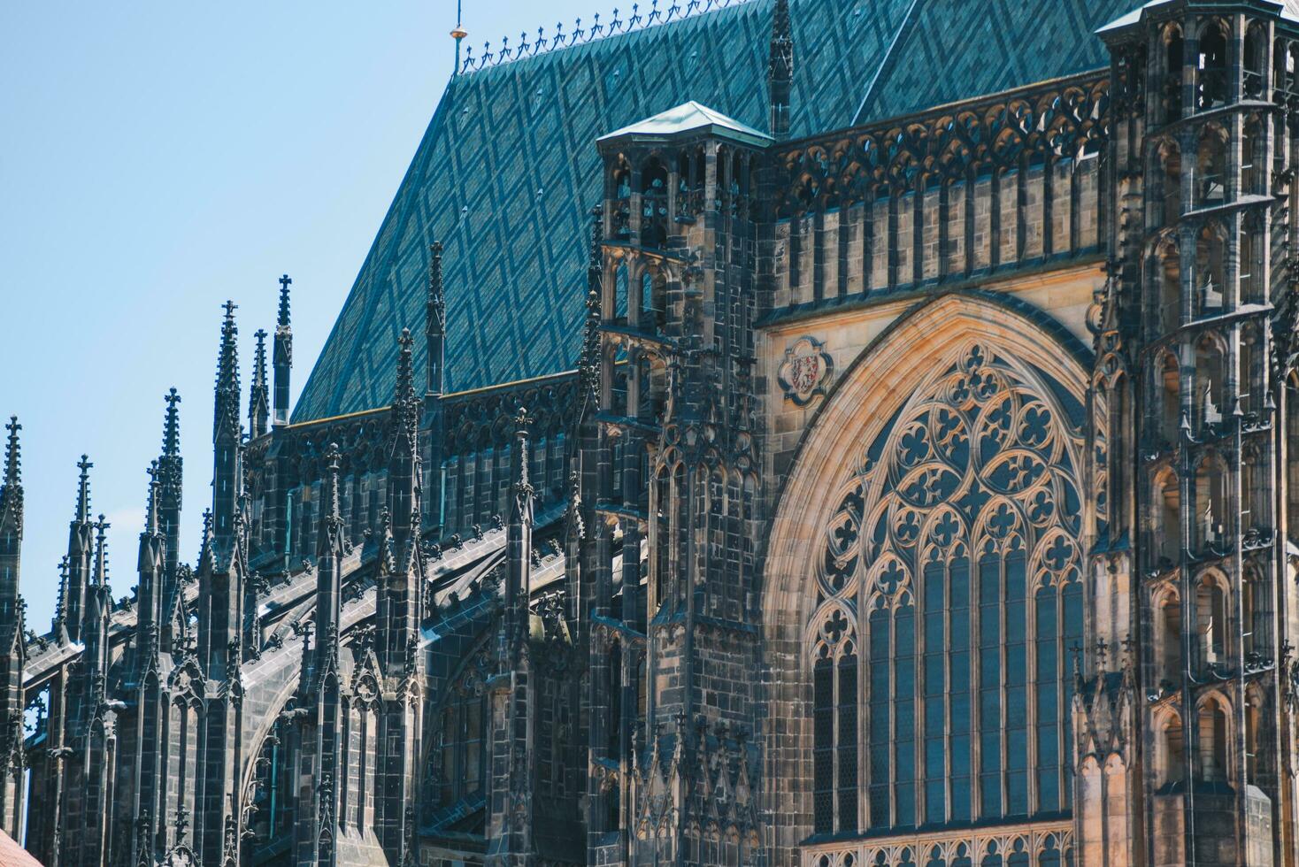 hermosa ver de el ciudad Praga foto