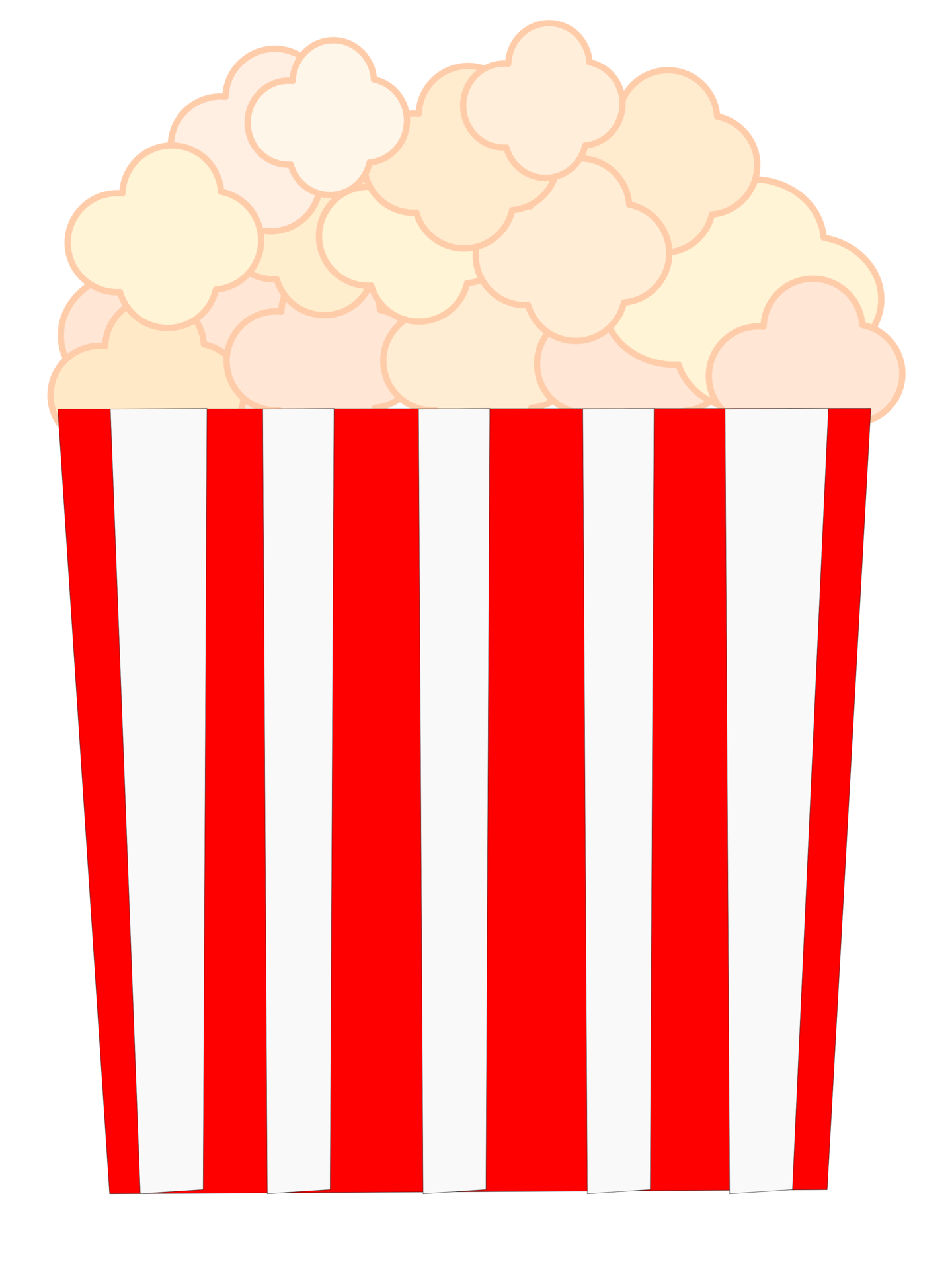 popcorn in a red box. PNG Illustration. 27528040 PNG
