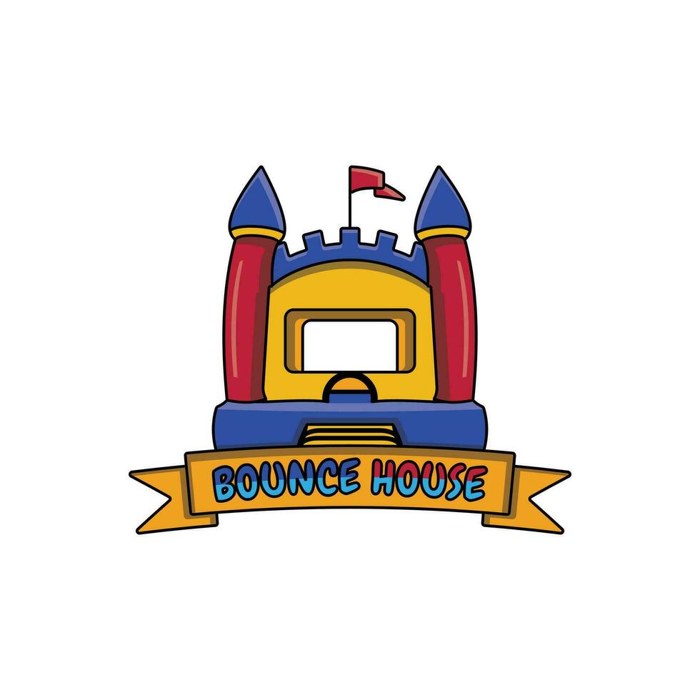 Bounce House Logo vector