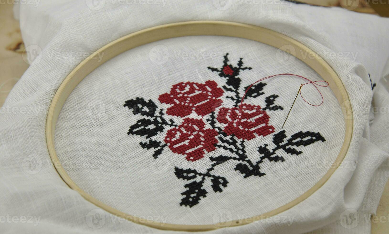 Cross stitch pattern photo