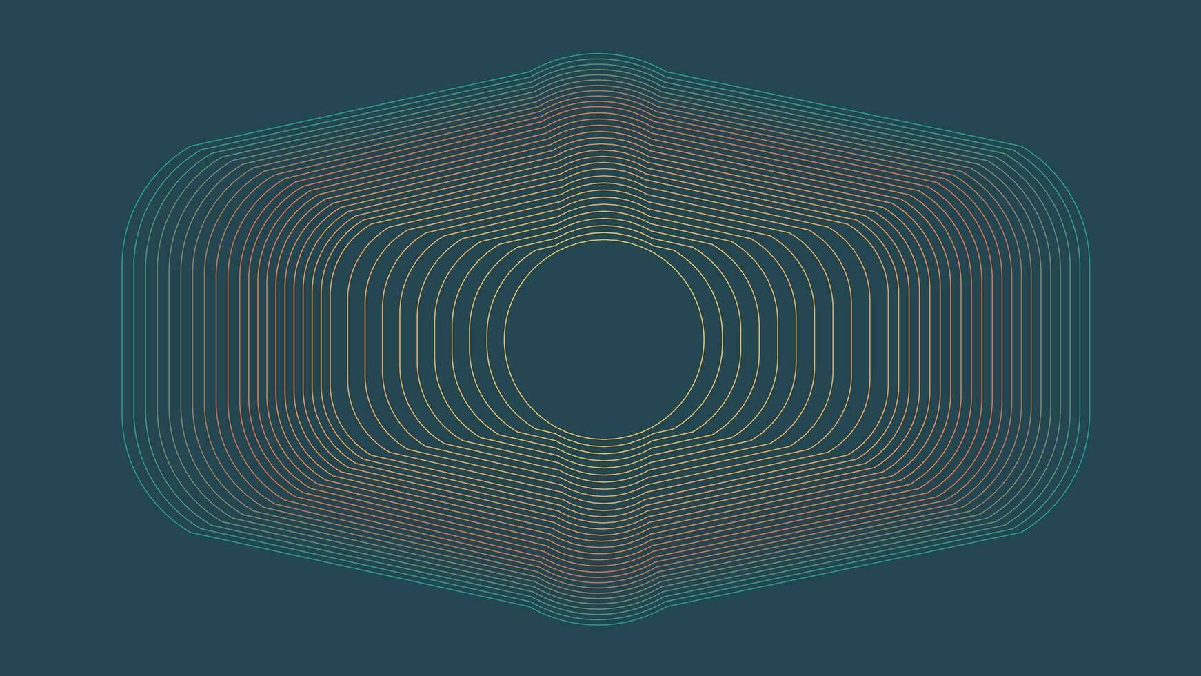 Abstract outer space ring background in different color layer. vector