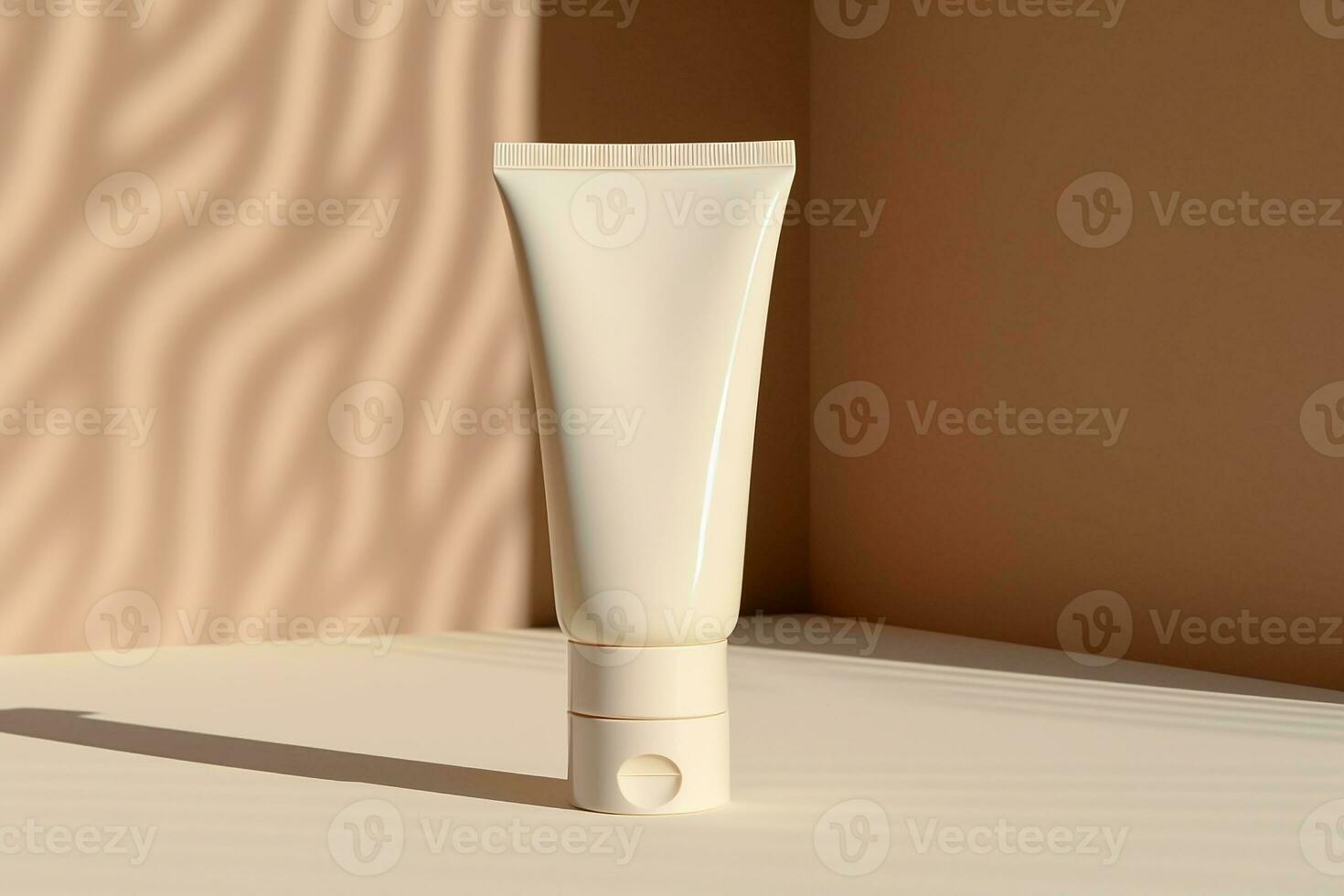The layout of the cream tube photo