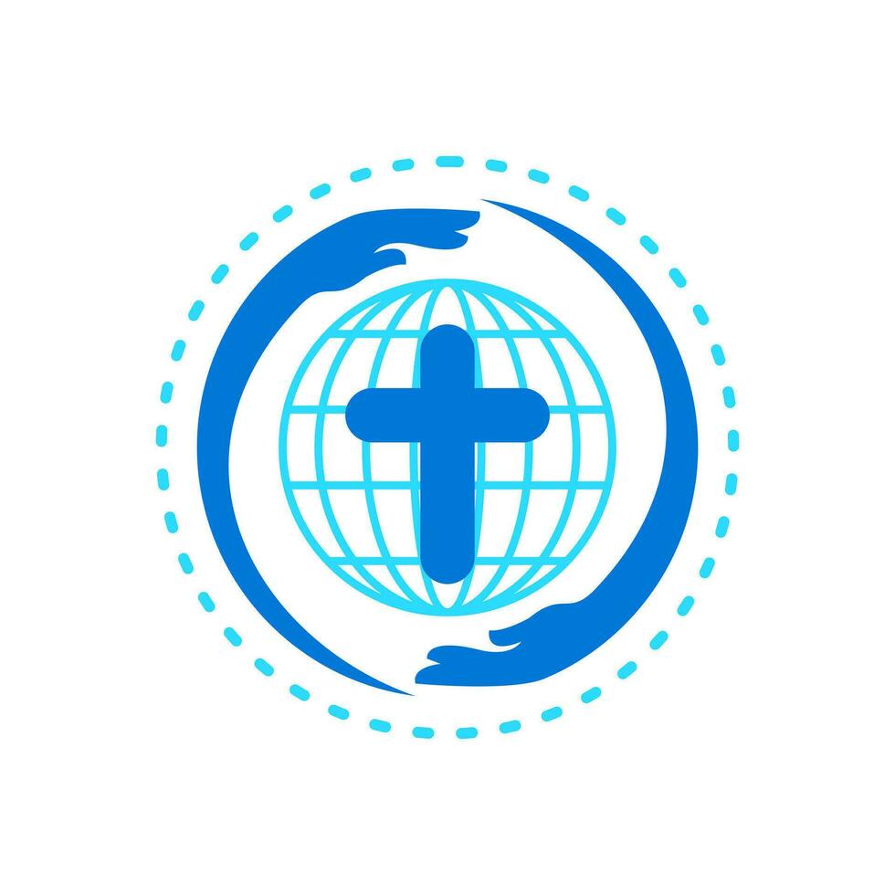 Iglesia comunidad logo vector