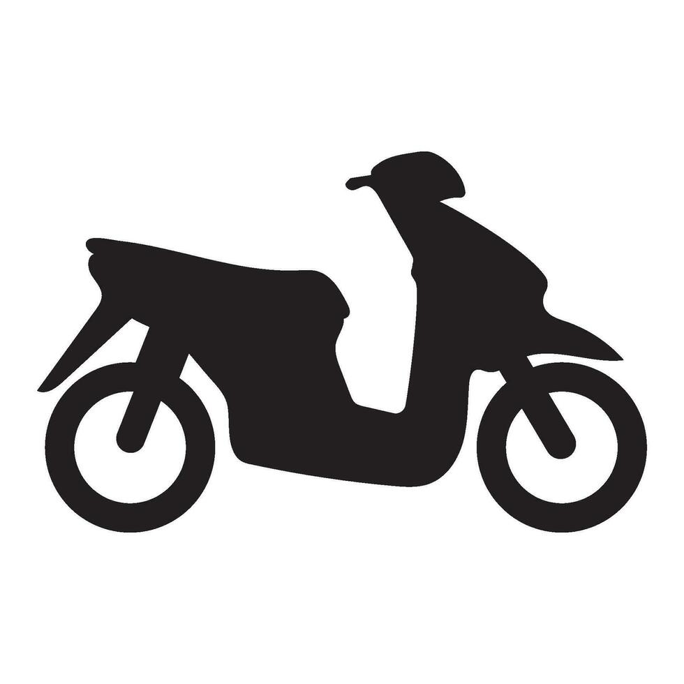 motorcycle icon vector