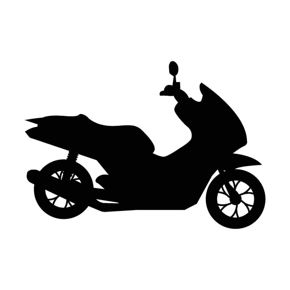 motorcycle icon vector