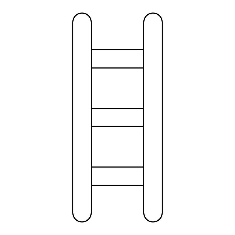 ladder icon vector