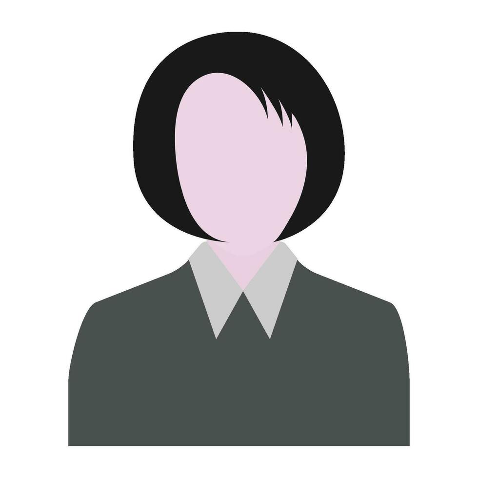 half body person icon vector