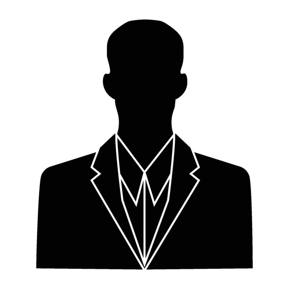 half body person icon vector