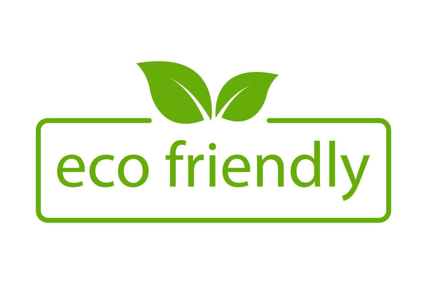 Eco friendly icon vector for graphic design, logo, website, social media, mobile app, UI illustration