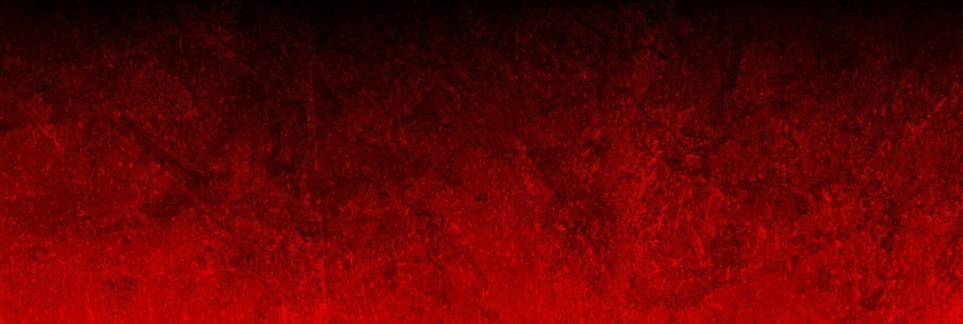Dark red grunge textural concrete wall background vector