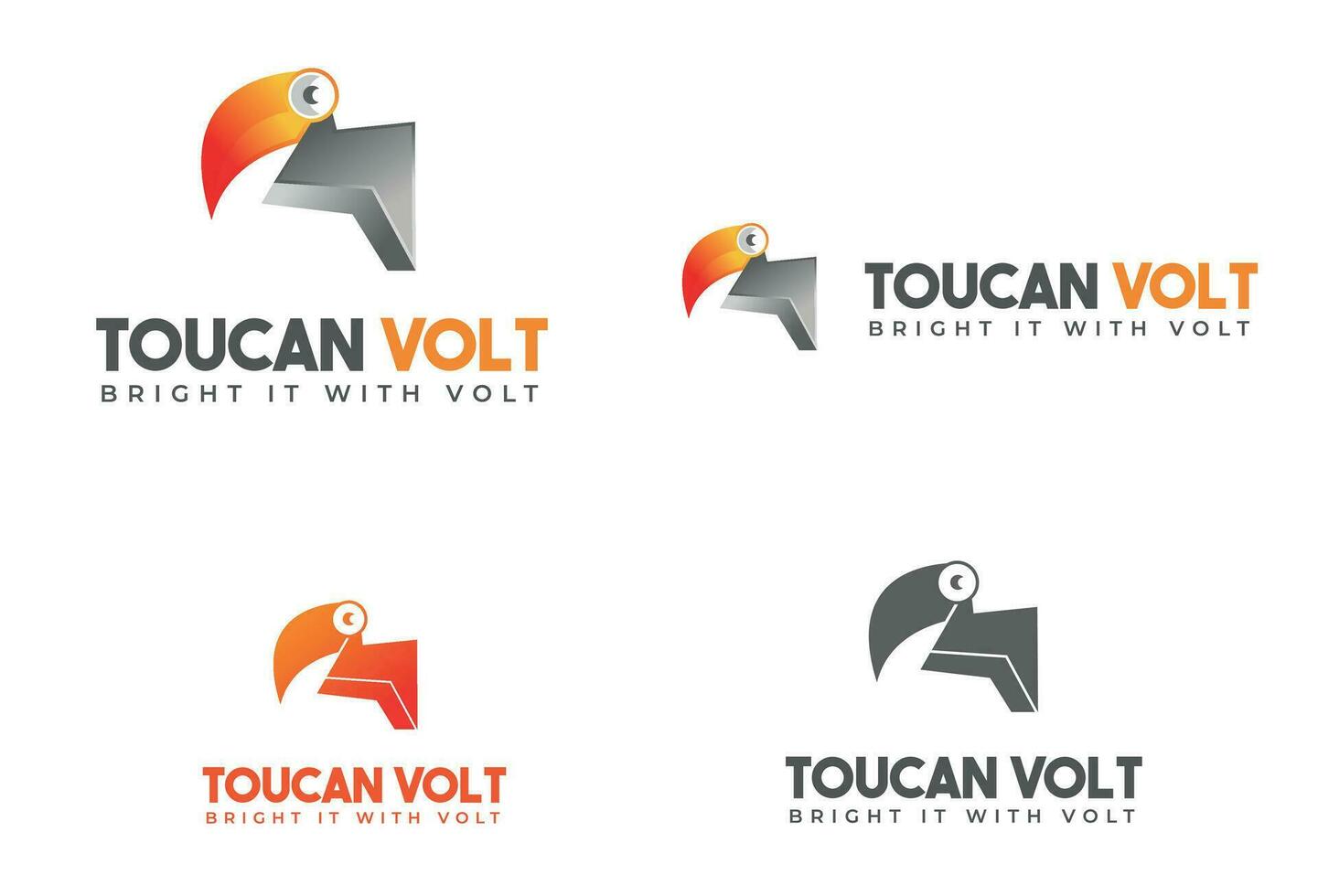storm logo - bird storm vector logo - fast bird logo, bird tech logo -  modern bird logo