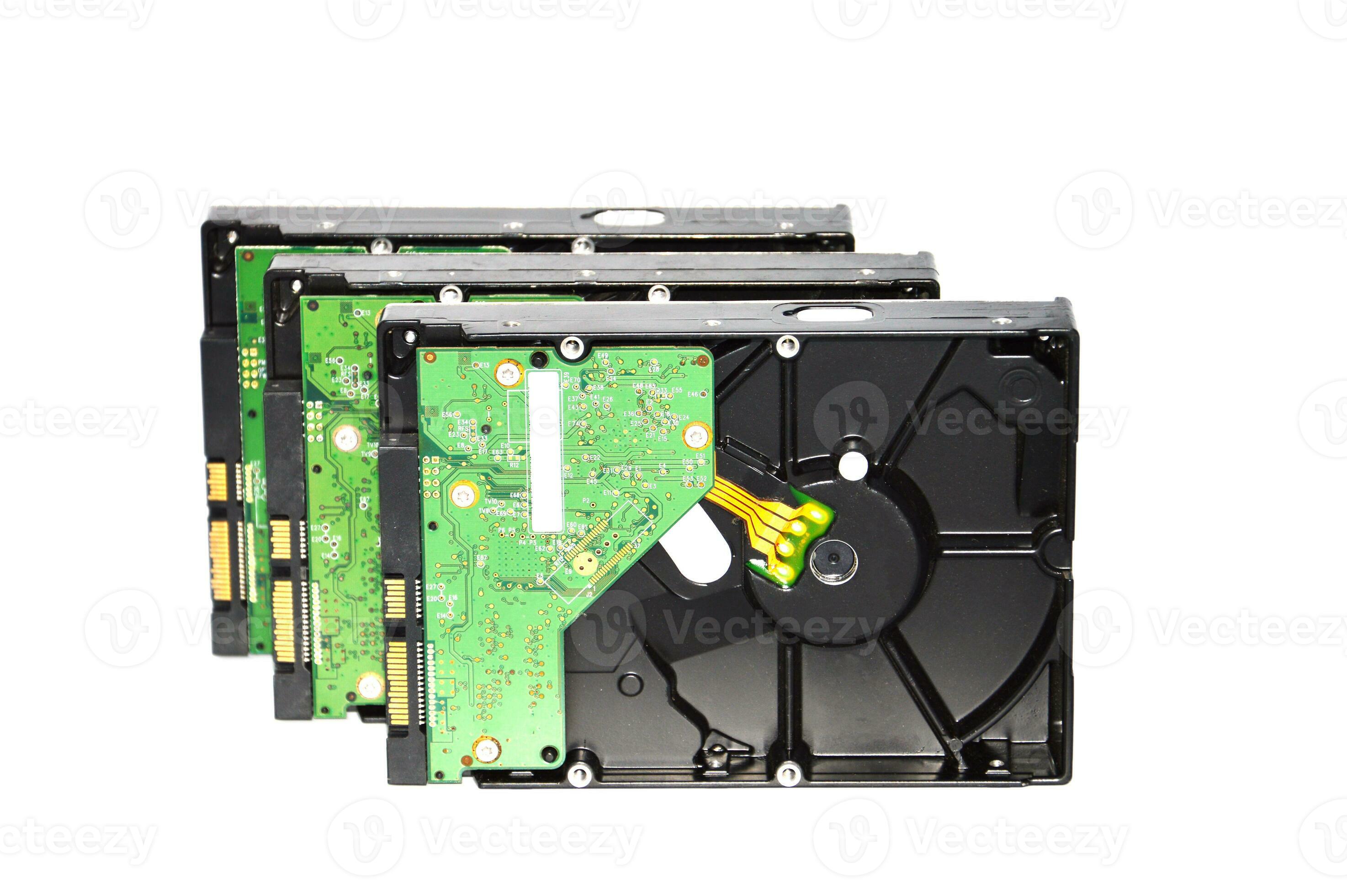 3.5 inch plattertype computer hard disk on a white background 27532909