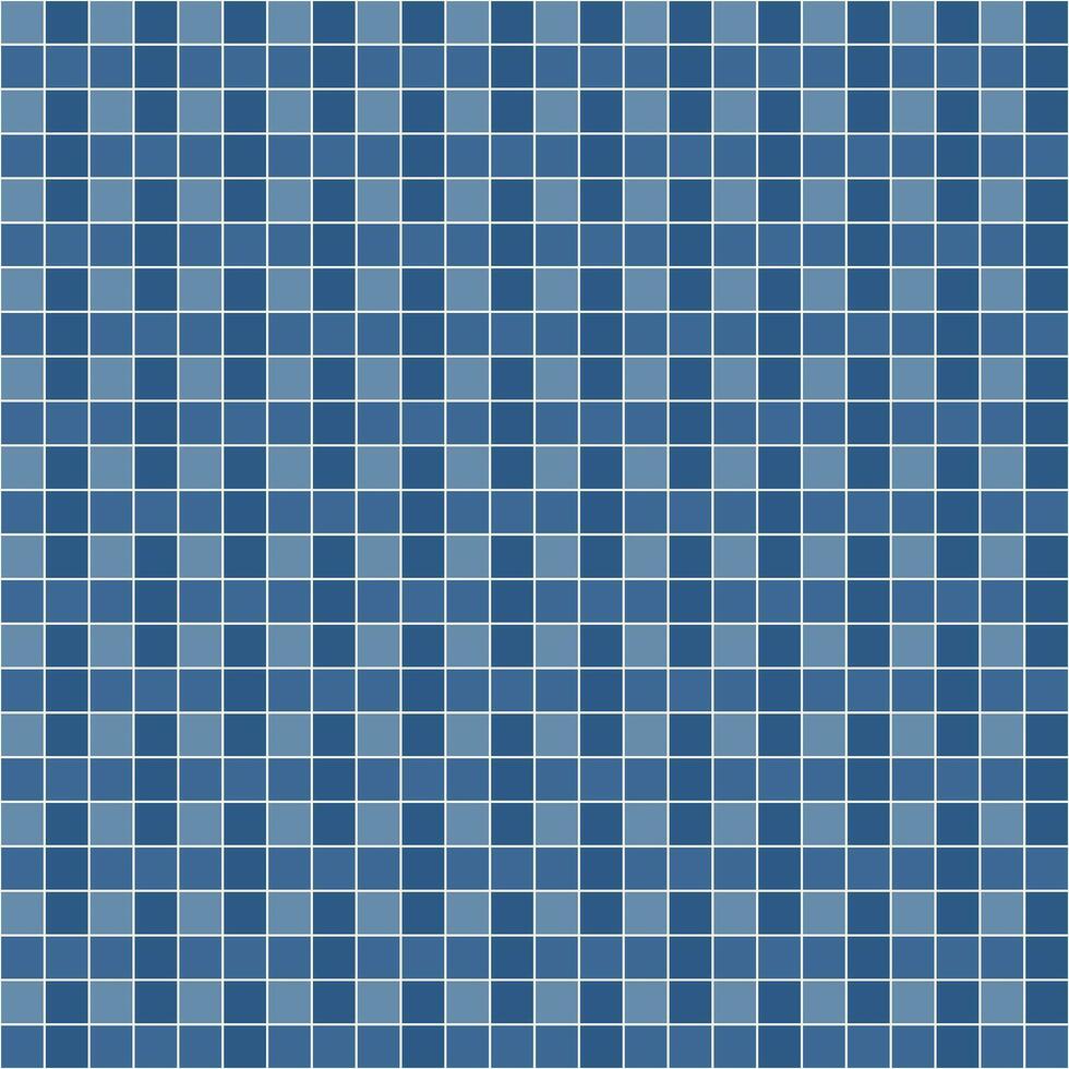 Armada azul loseta fondo, mosaico loseta fondo, loseta fondo, sin costura patrón, mosaico sin costura patrón, mosaico losas textura o antecedentes. baño pared losas, nadando piscina losas. vector