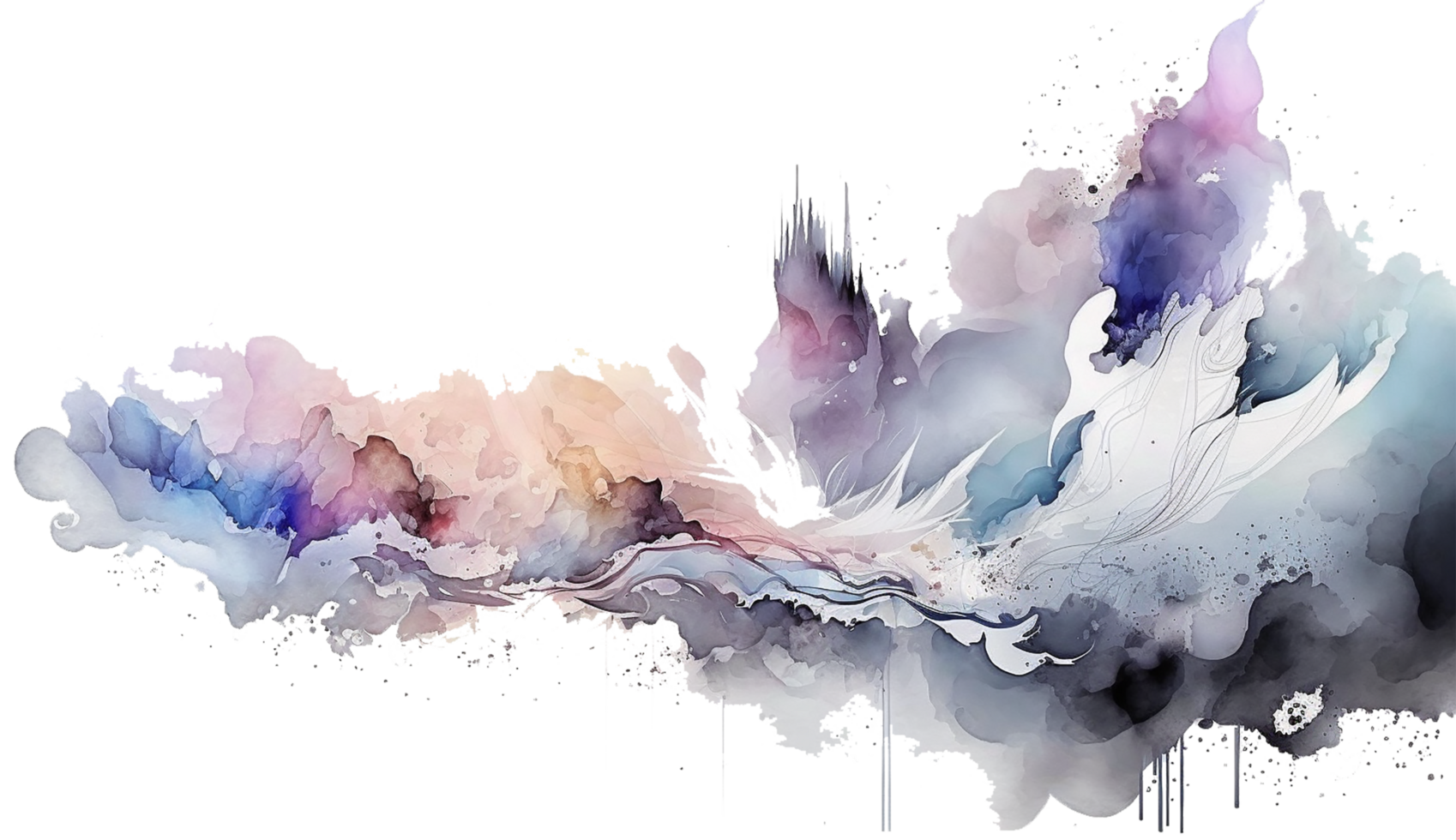 Free download png watercolor art background realistic photo, Ai Generative