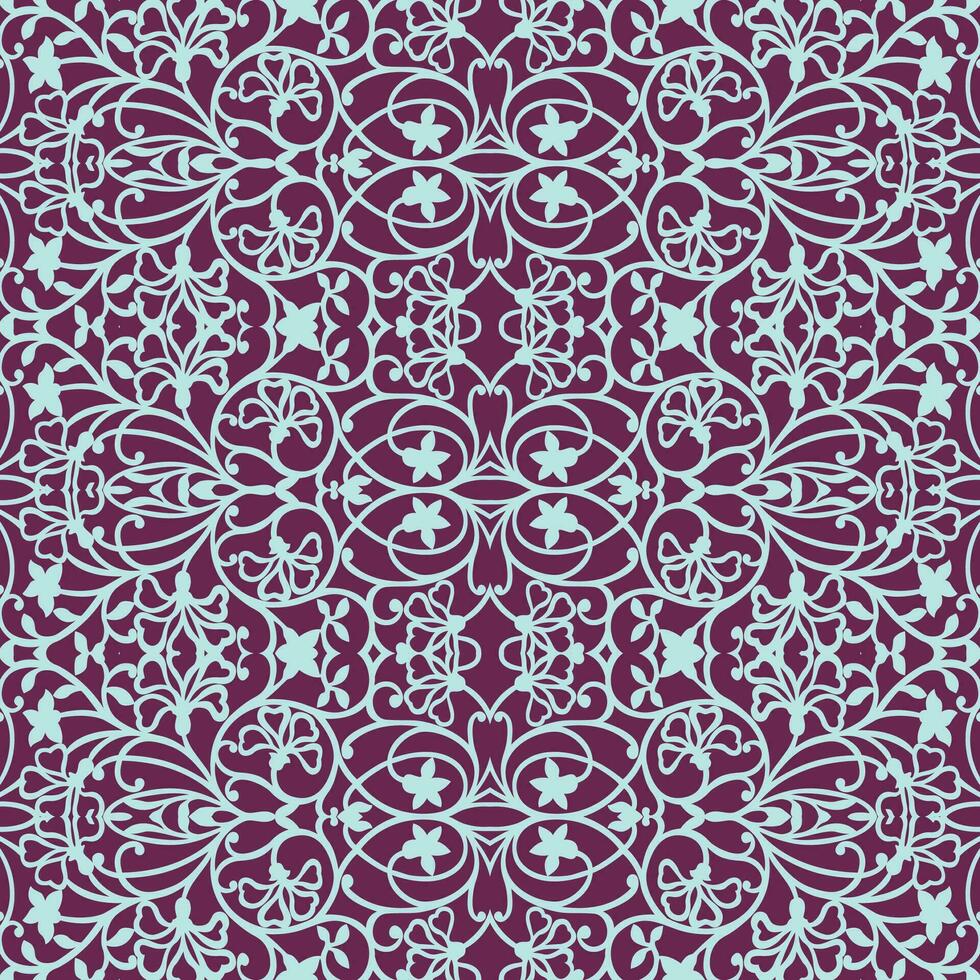 Vector design. Fabric print. Floral background for textile, invitation card