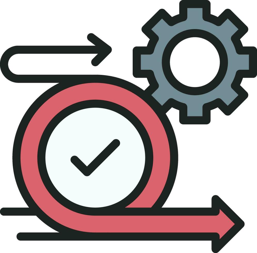 Agile Icon Image. vector