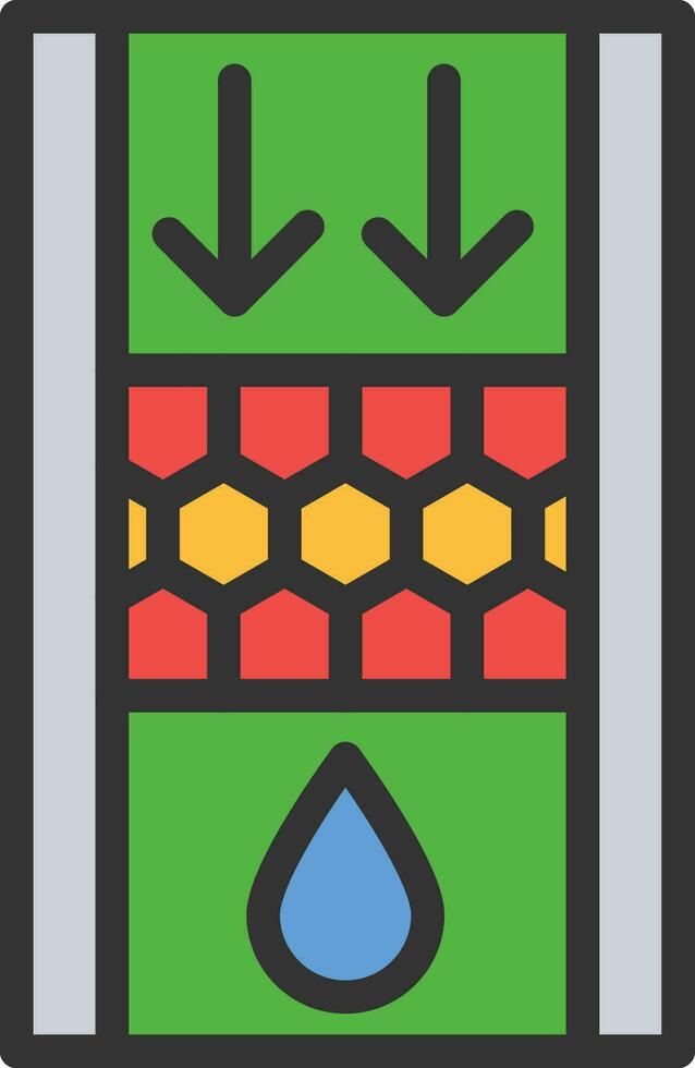 Nanofiltration Icon Image. vector