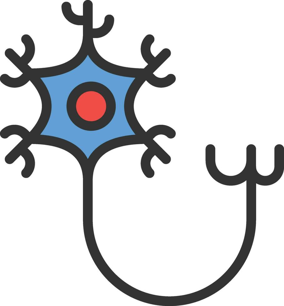 neurona icono imagen. vector