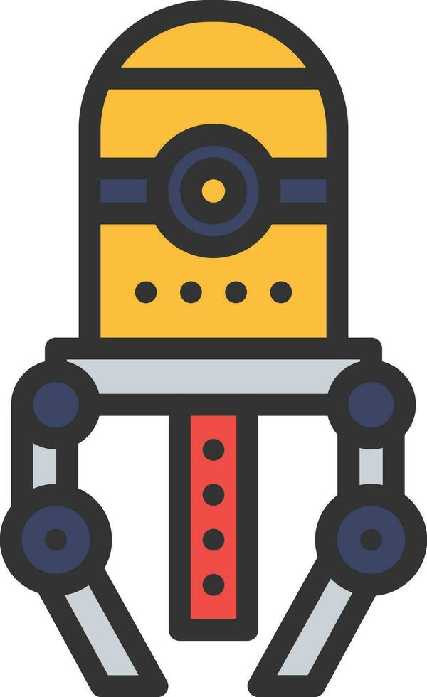 Nanobot Icon Image. vector