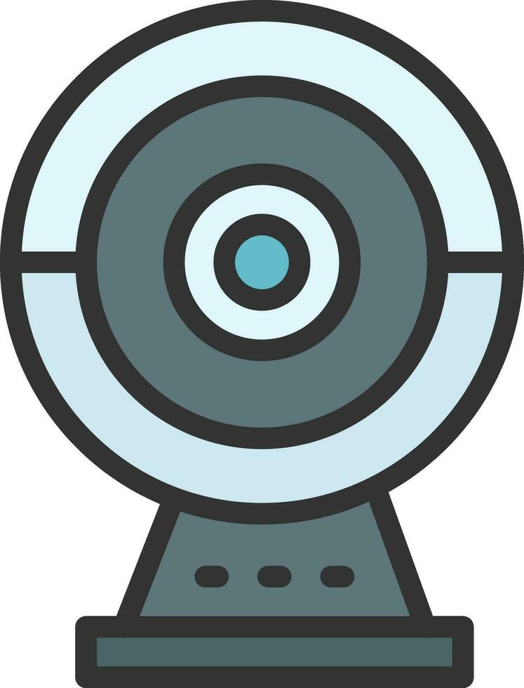 Web Camera Icon Image. vector