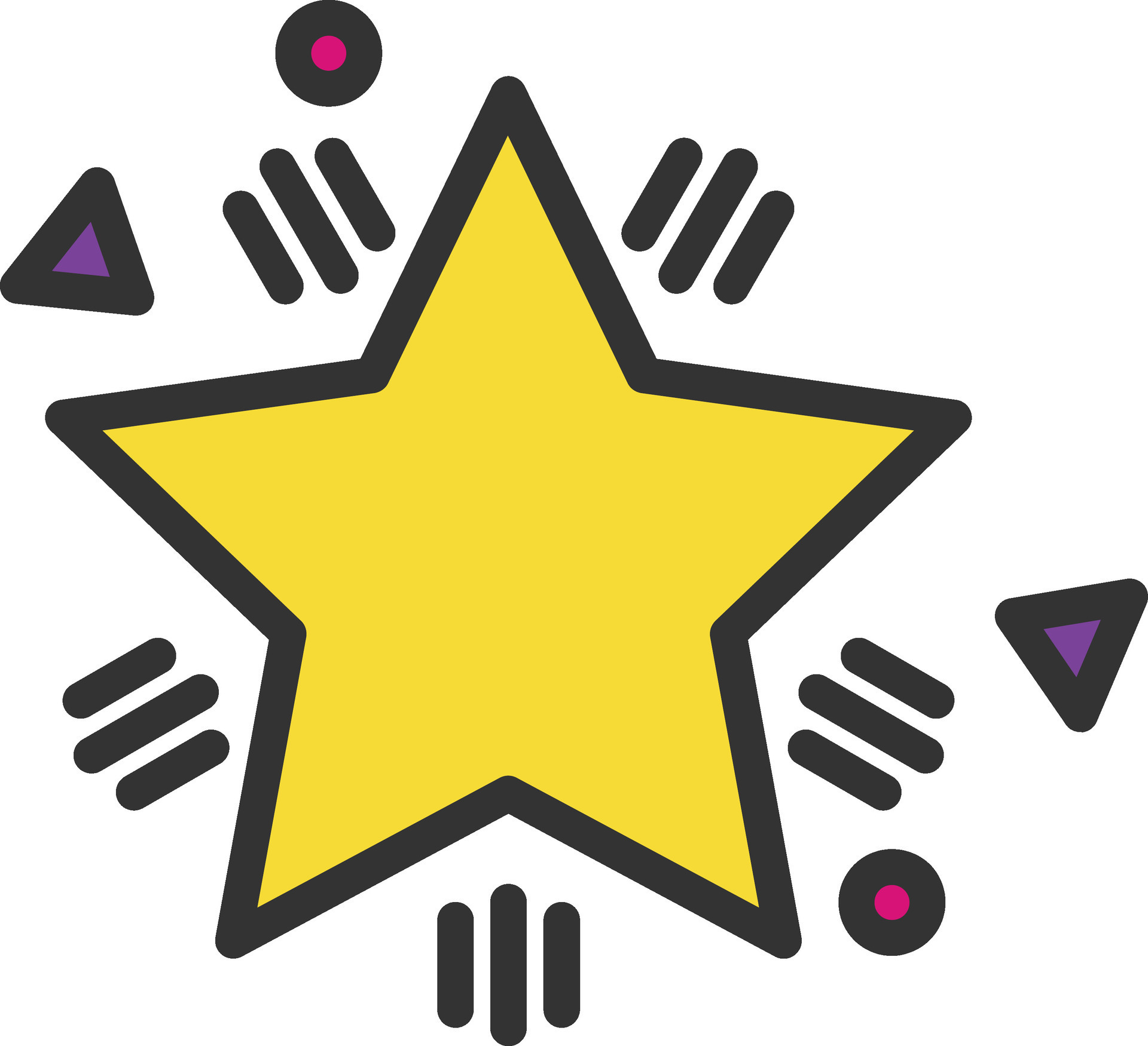 Star Icon Image. 27534258 Vector Art at Vecteezy