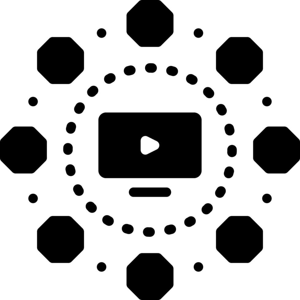 solid icon for comprehensive vector