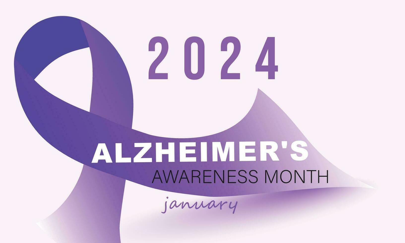 Alzheimer's awareness month. background, banner, card, poster, template. Vector illustration.