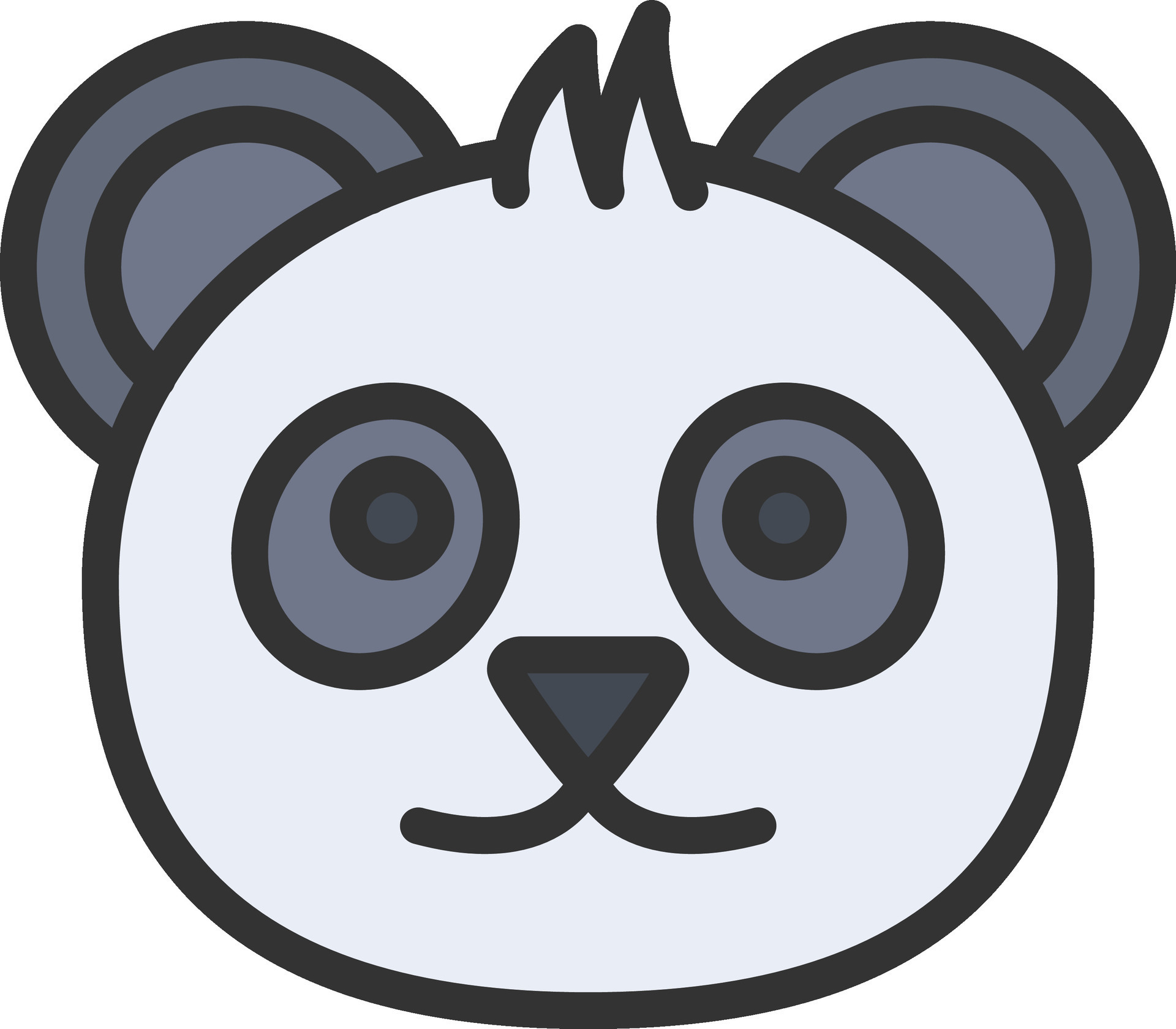 Panda Icon Image. 27534534 Vector Art at Vecteezy