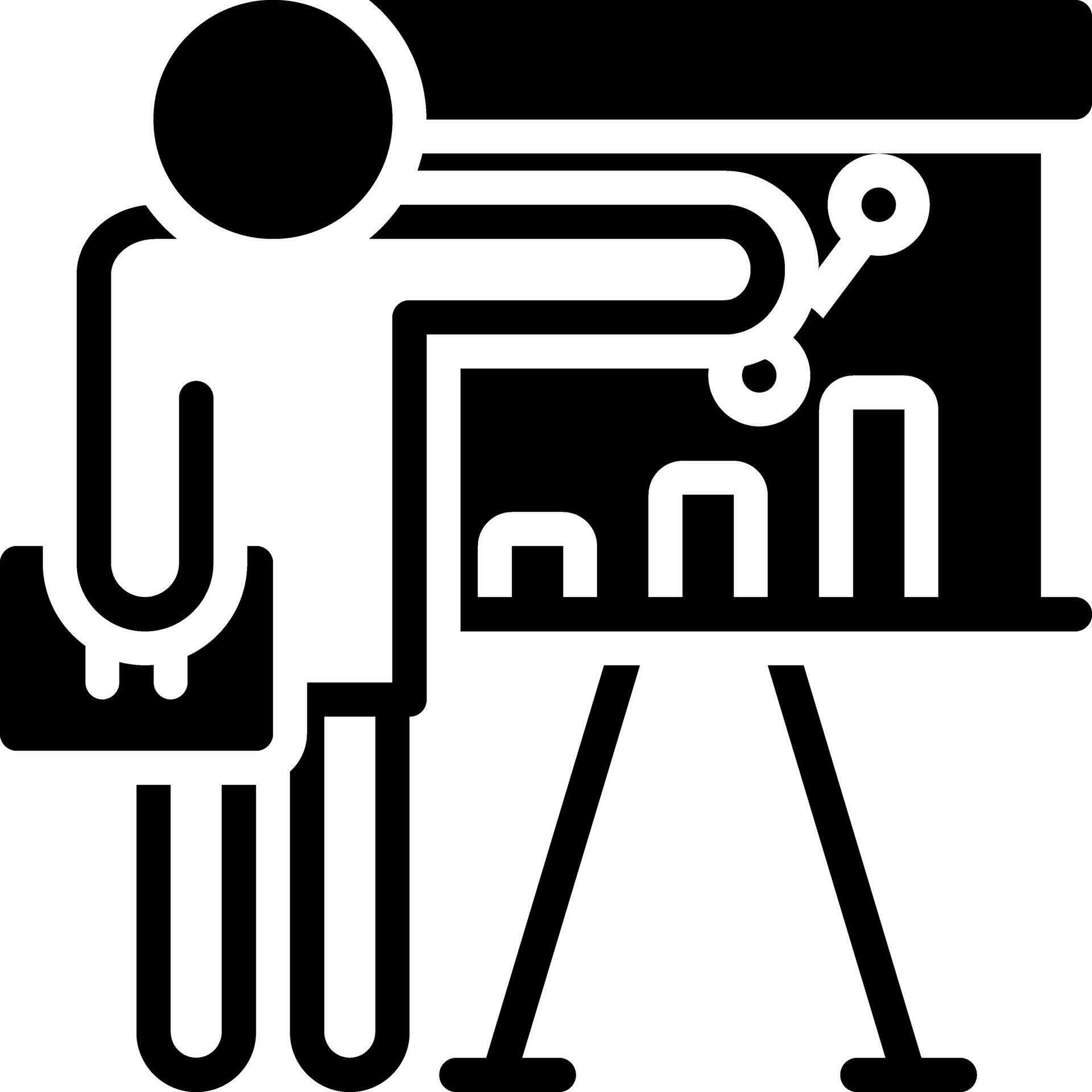 solid icon for presentation 27534586 Vector Art at Vecteezy
