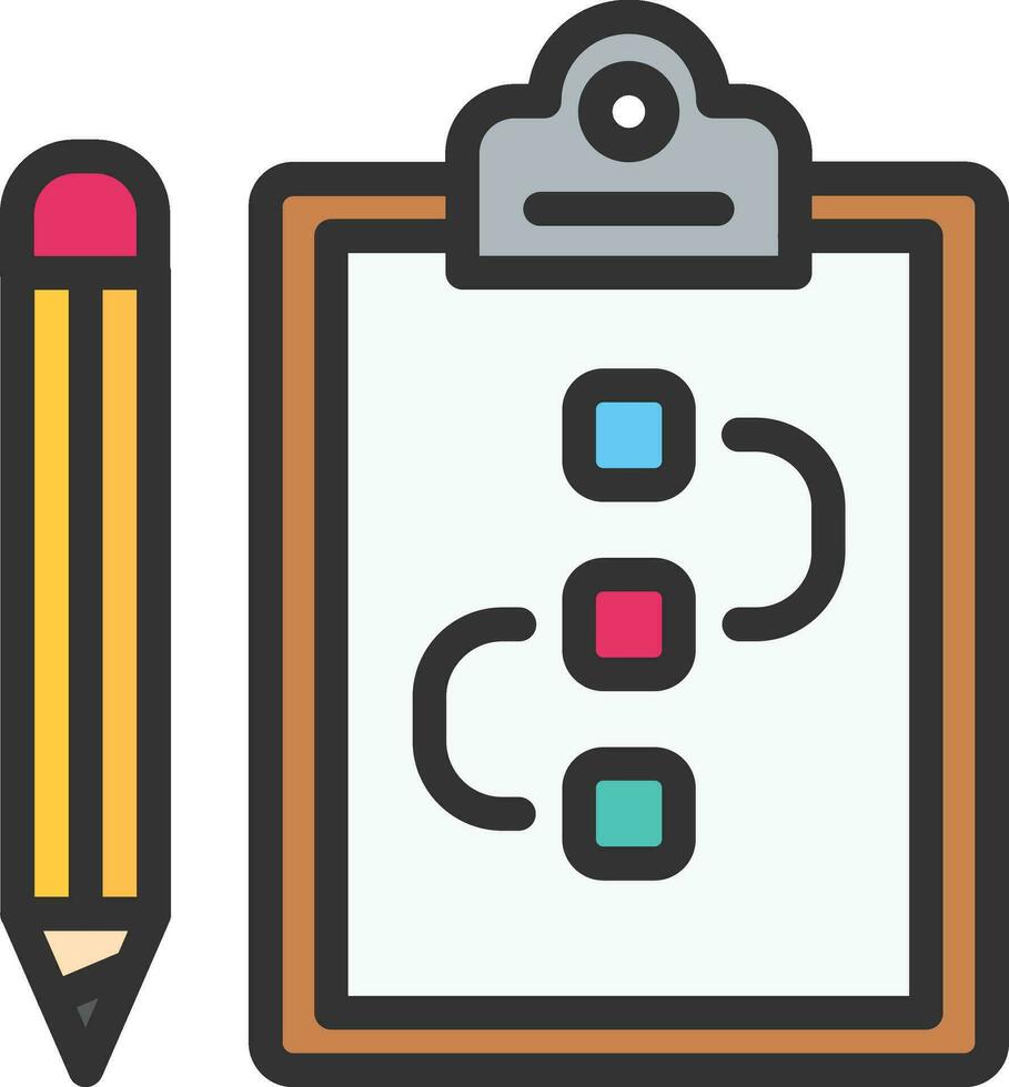 Planning Icon Image. vector