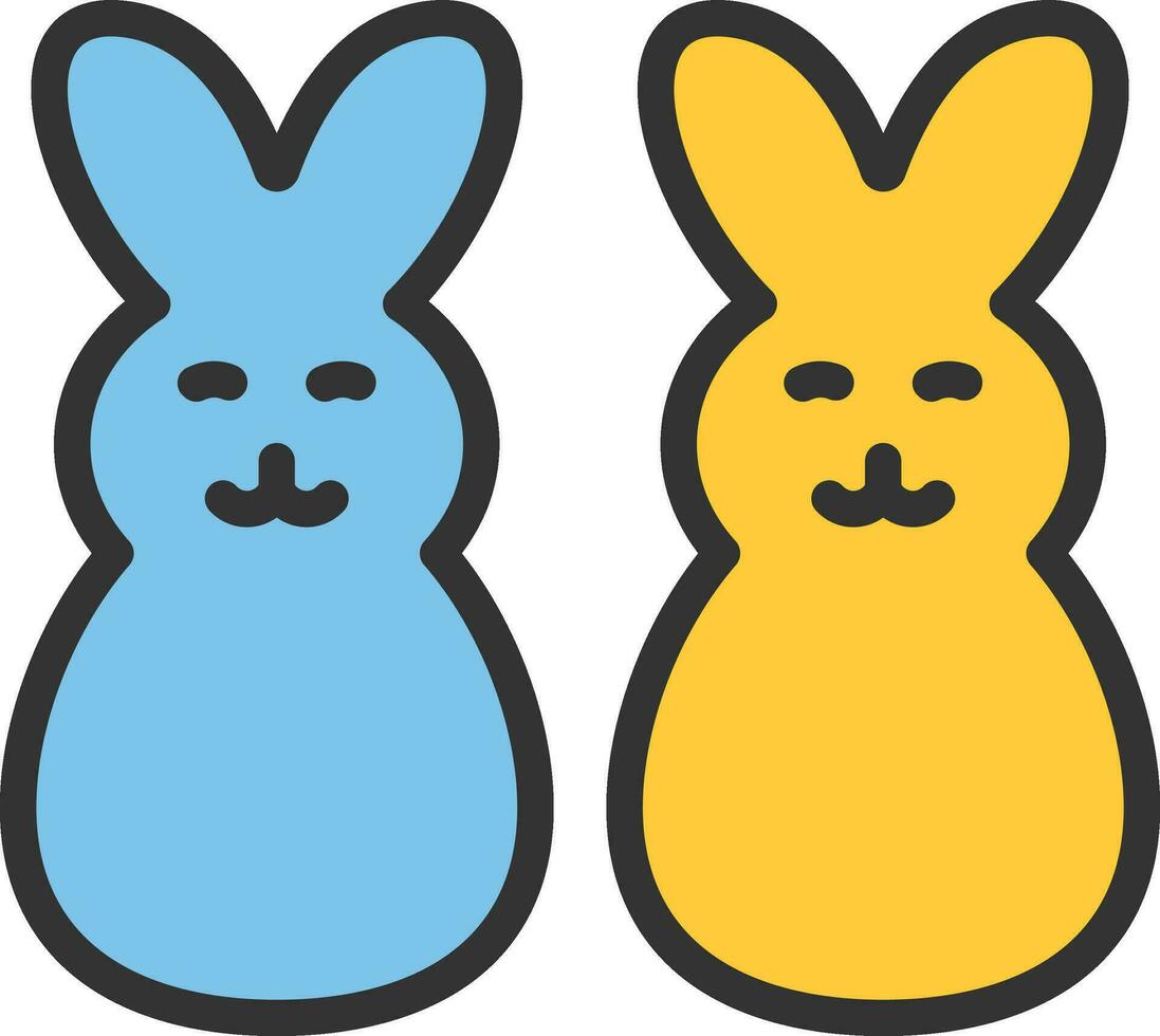 Peeps Icon Image. vector