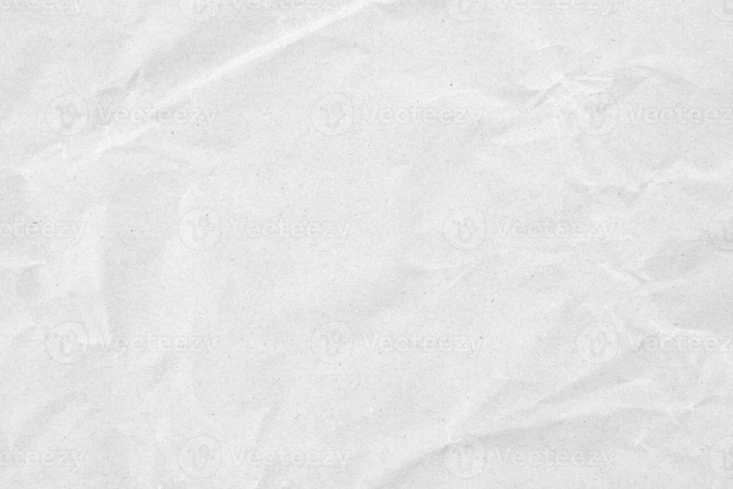 Abstract white crumpled and creased recycle paper texture background photo