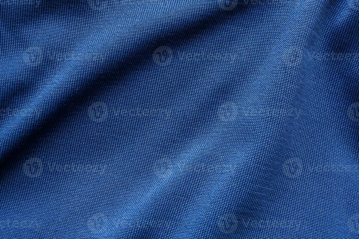 Blue sports clothing fabric football shirt jersey texture photo