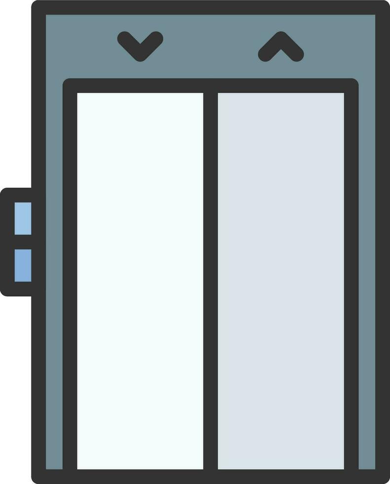 ascensor icono imagen. vector